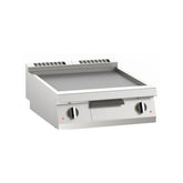 Fry-top electric mare, platou neted, de banc, Linia 900, Silko